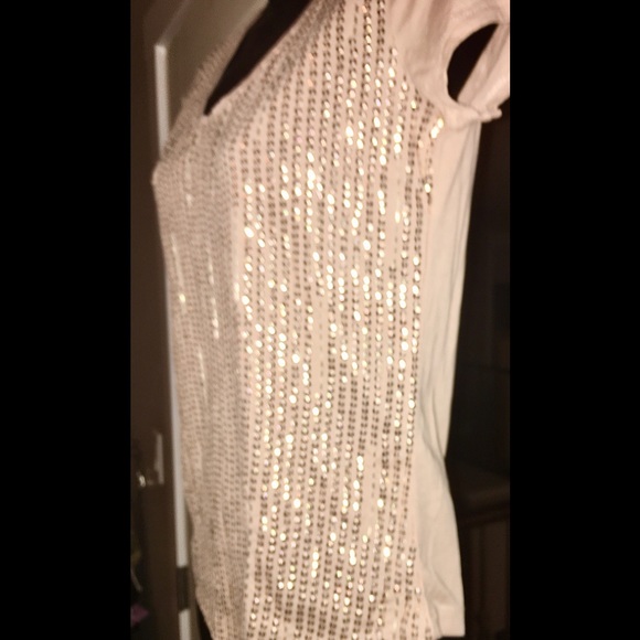 🌾 LOFT embellished scoop neck tee - Picture 4 of 6